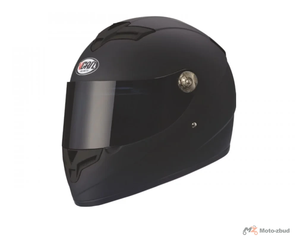 Kask VCAN model V105 Matt Black integralny czarny mat M — ujęcie 1