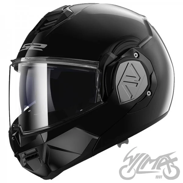 Kask szczękowy LS2 FF906 Advant Solid Black — S