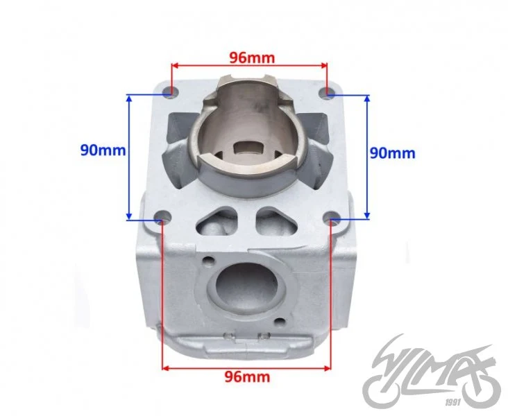 Cylinder do Kawasaki KR150 59 mm ceramiczny WM — ujęcie 2