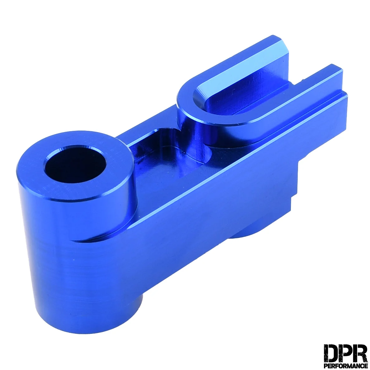 Blokada koła Simson aluminium CNC niebieska DPR Performance — ujęcie 1