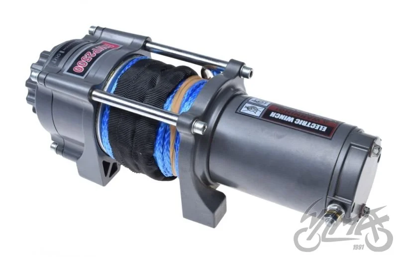 Wyciągarka atv 2500/1134 lbs/kg 12 V linka syntety — ujęcie 3