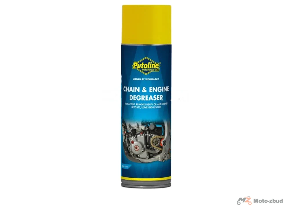 Putoline Chain&Engine Degreaser 500 ml spray, środek do czyszczenia łańcucha i silnika