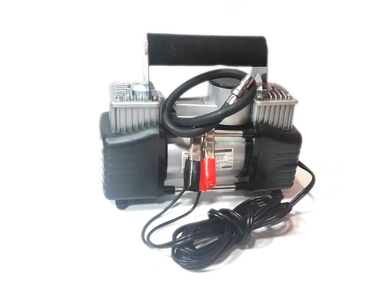 Kompresor dwutłokowy DC 12V 10 BAR 85L/min + adaptery — ujęcie 6