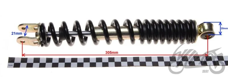 Amortyzator tylny — ZD6101 — ujęcie 2