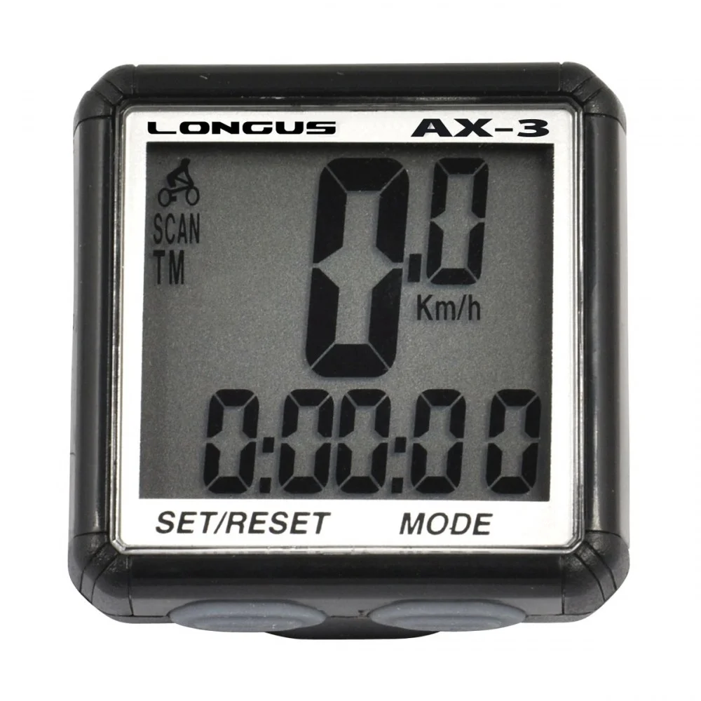 Komputerek 13 funkcyjny czarny AX3 longus
