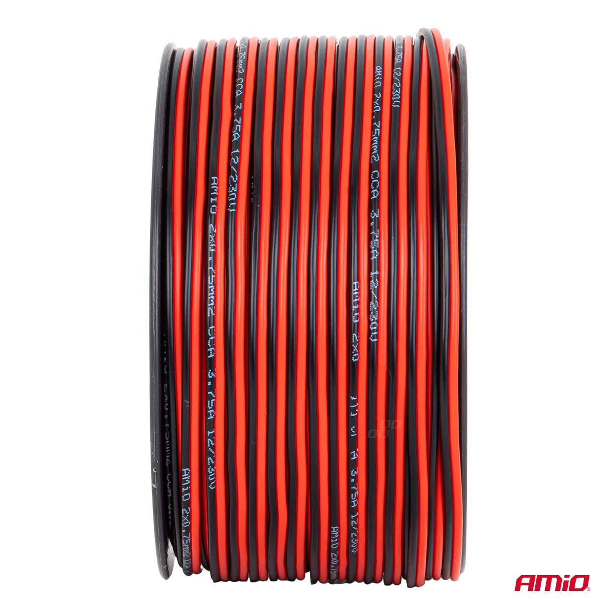 Kabel głośnikowy dwużyłowy CCA 2x0.75mm2 100m 3.75A — ujęcie 3