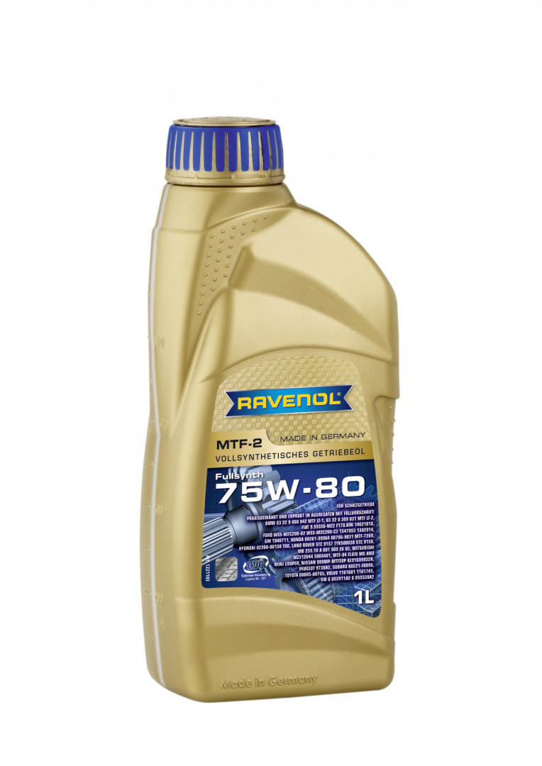 Olej przekładniowy 75W-80 GL-5, GL-4 LT-1 1 l RAVENOL 1221103-001-01-999 — ujęcie 2