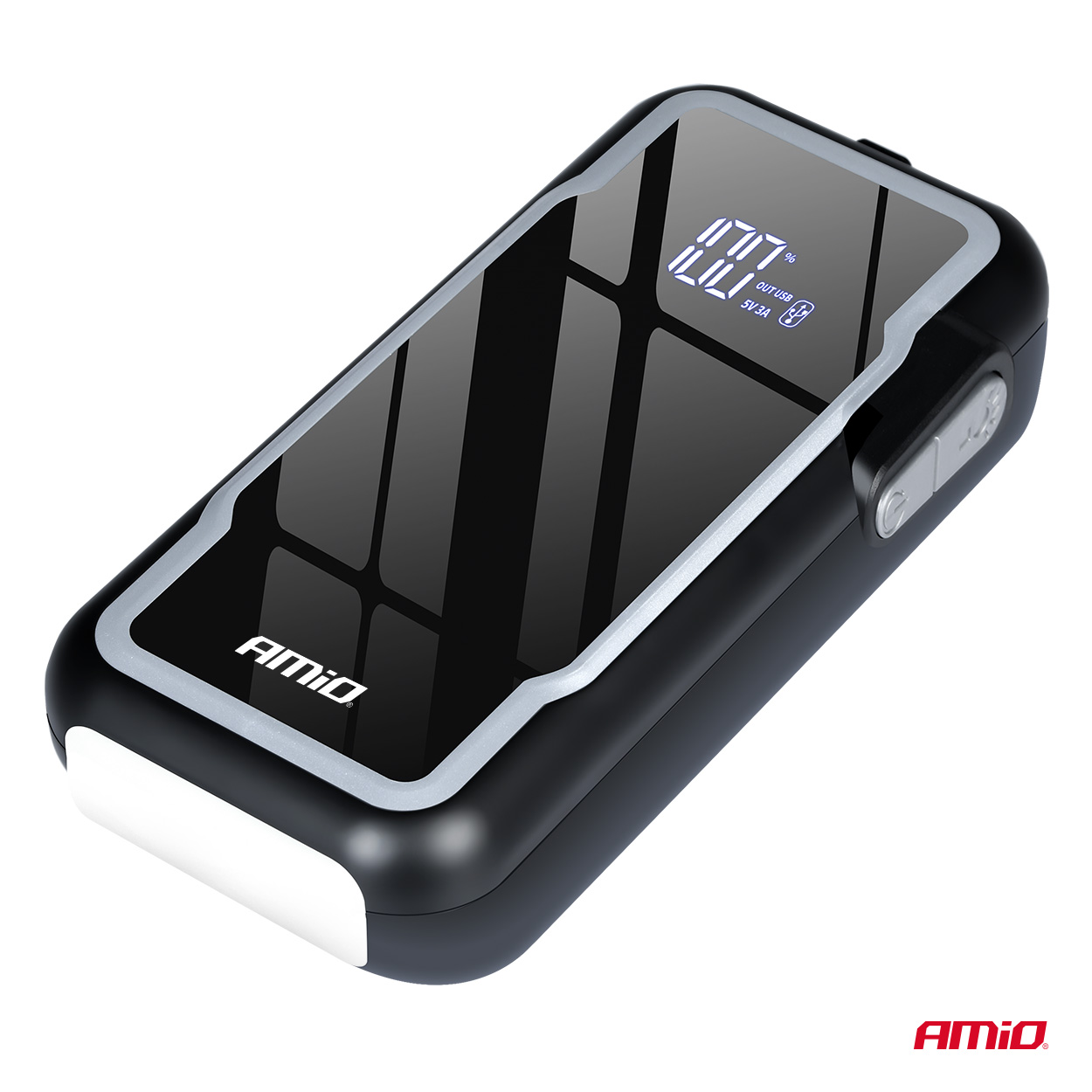 Urządzenie rozruchowe 3w1 booster powerbank latarka LED 12 V 12 Ah 1600A — ujęcie 7
