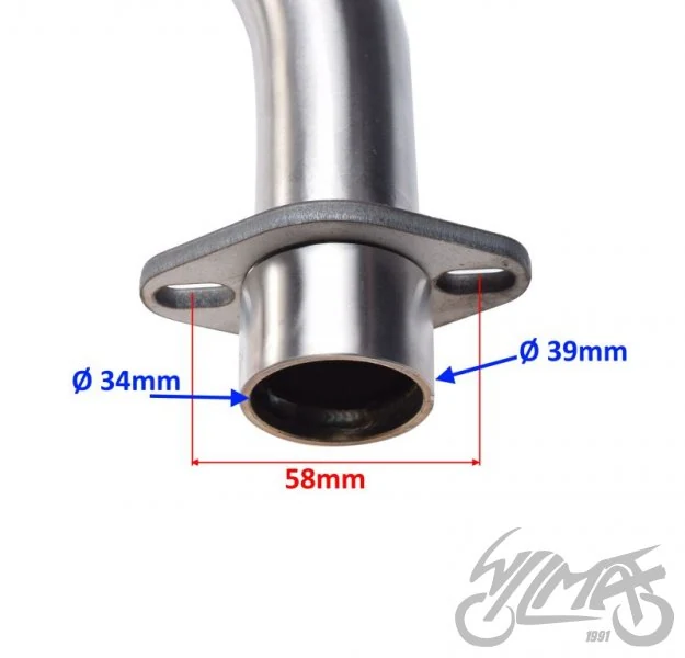 Tłumik do Rometa Zetka 125 ccm tuning — ujęcie 5