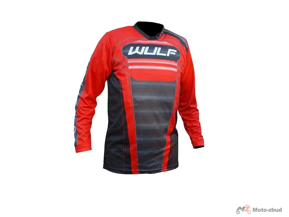 Bluza crossowa Wulf Cub Race Junior Red 5-7y