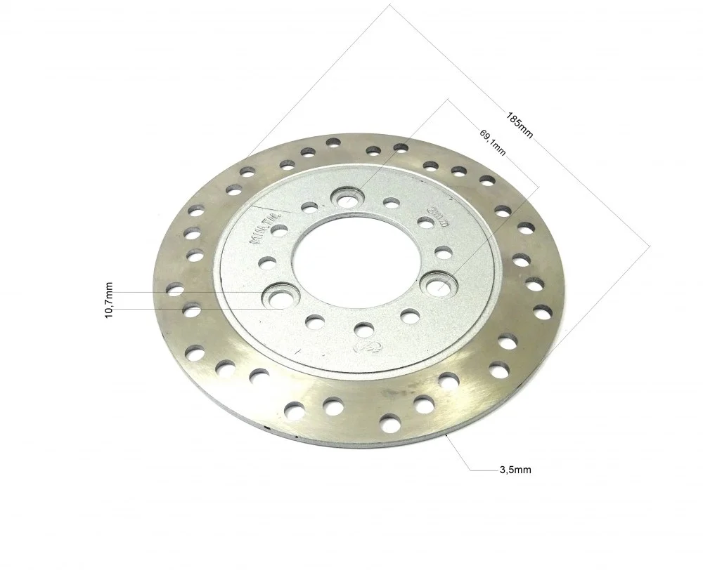 Junak 609 tarcza (H185) hamulca hydraulicznego tył — ujęcie 2