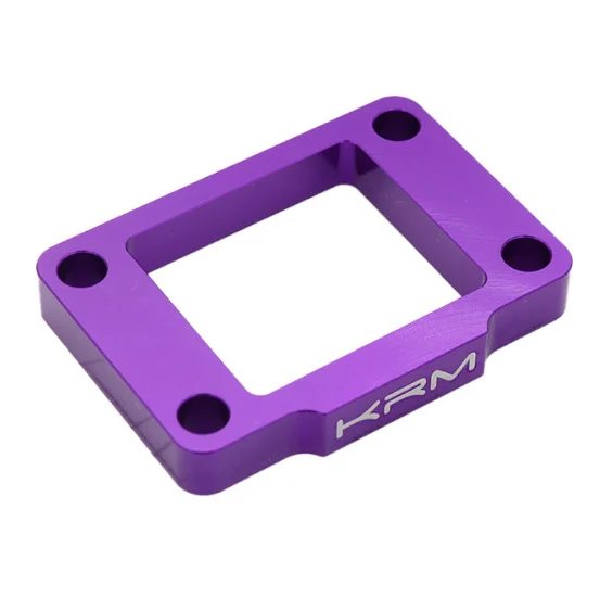 Podkładka zaworu membranowego KRM Pro Ride CNC 10 mm fioletowa Minarelli AM6 — ujęcie 1
