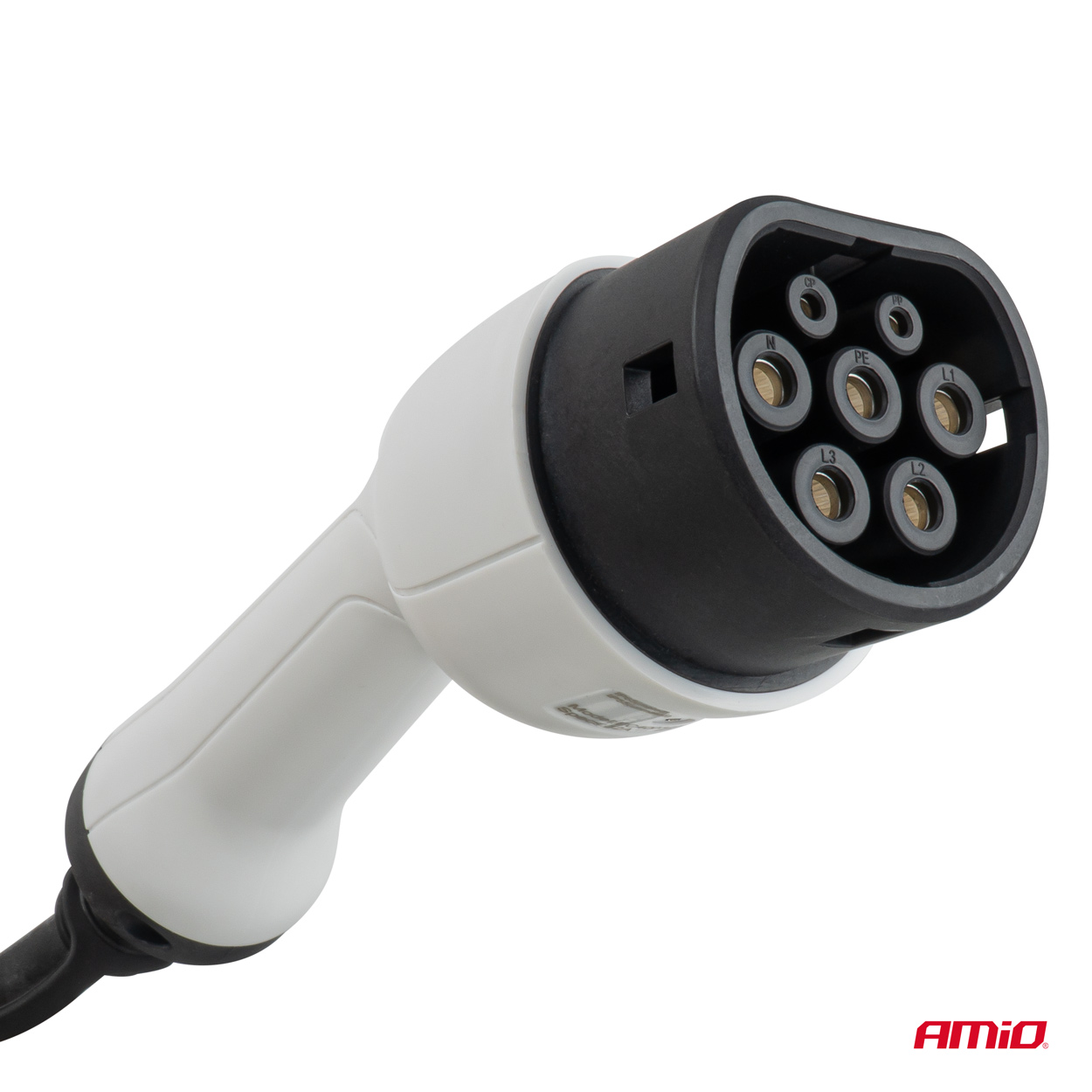 Kabel z wtyczką do ładowania samochodów elektrycznych EV 3P 11kW 5m — ujęcie 2