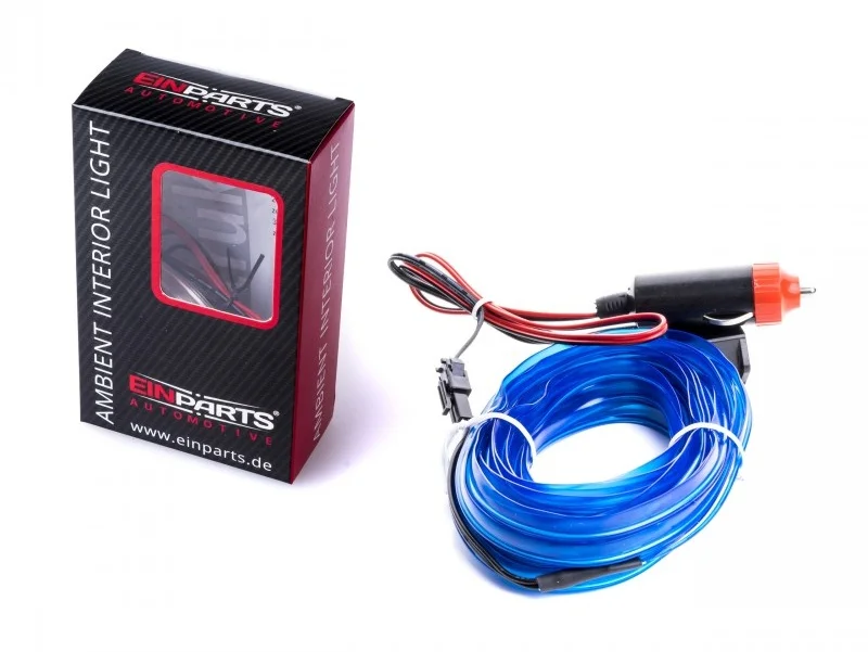 Światłowód Ambient LED LIGHT Niebieski 5m