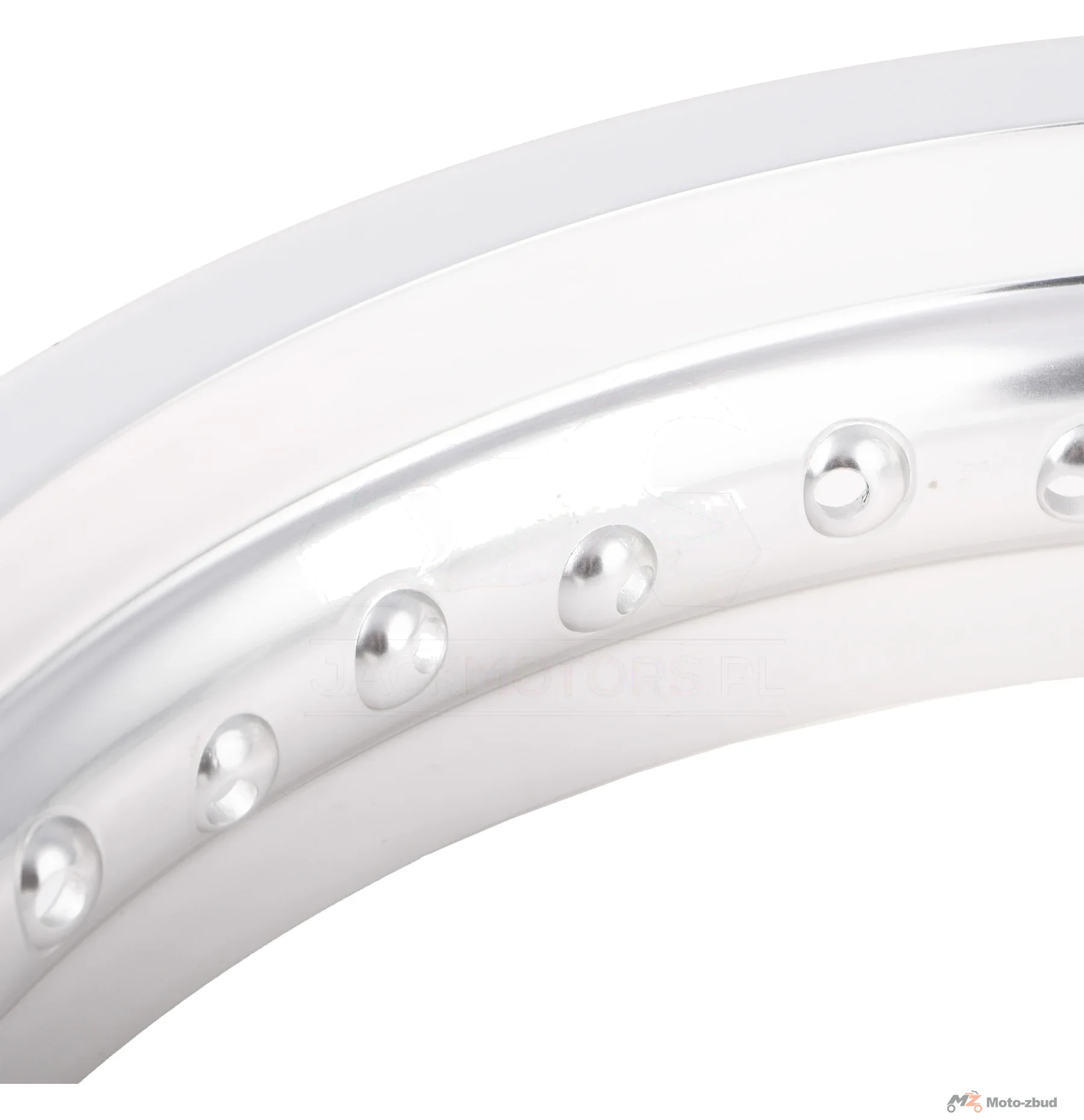 Obręcz koła Simson MZ ETZ 3,00 × 16 aluminiowa srebrna MZA — ujęcie 3