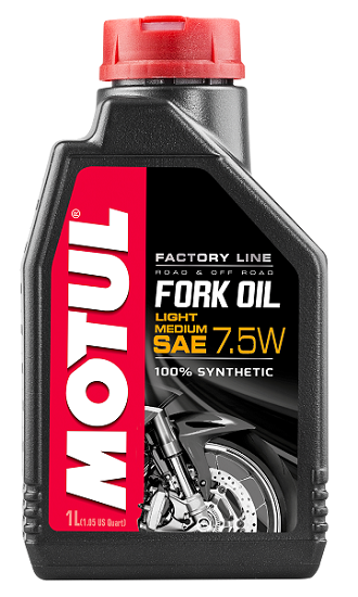 Olej do teleskopów 7.5 W MOTUL fork oil factory line light medium 1 l — ujęcie 2