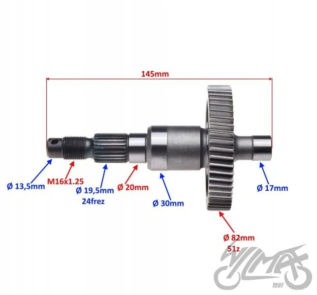 Zestaw ECU z cylindrem 49 mm do Piaggio Liberty 50 Euro 5 3V — ujęcie 3