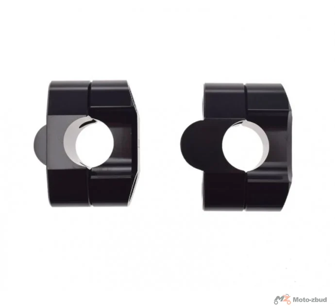 Podwyższenie kierownicy 22 mm, rozstaw śrub 40 mm — komplet — ujęcie 2