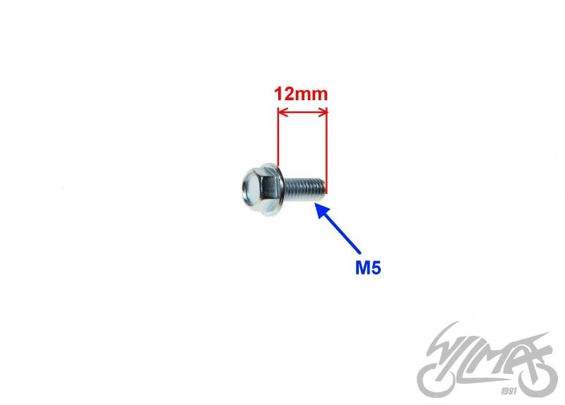 Śruba mocowania wentylatora do Piaggio Zip 50 4T — ujęcie 2