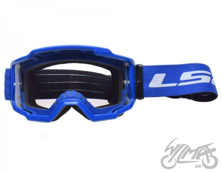 Gogle LS2 Charger niebieskie clear visor — ujęcie 2