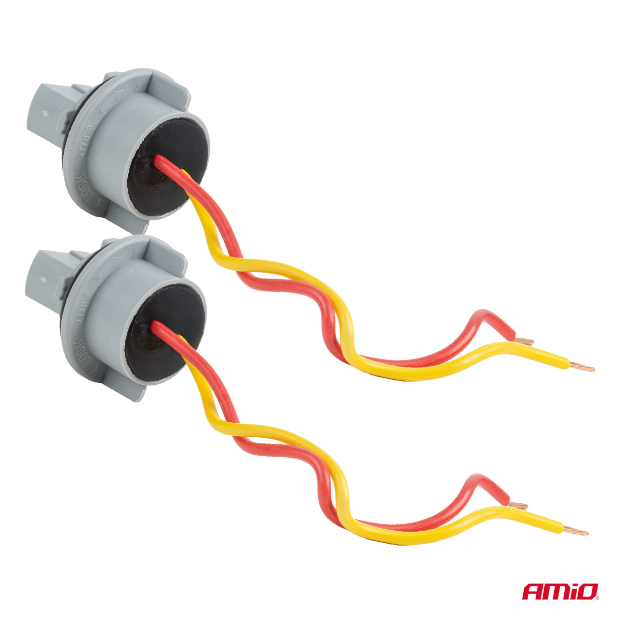 Oprawa gniazdo żarówki T20 LED 12 V W21W WY21W W3x16d 7440 T20 2 szt. — ujęcie 4