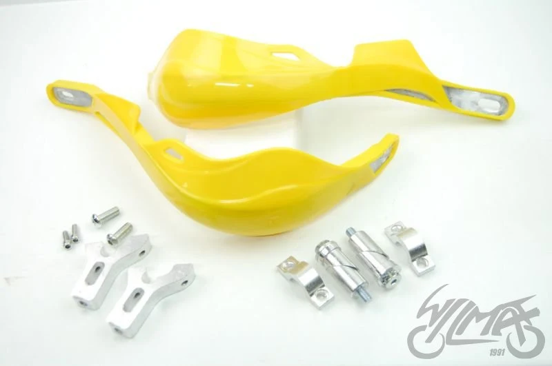 Osłony dłoni Enduro CC-PC-162, żółte — kierownica 22 mm, para — ujęcie 1