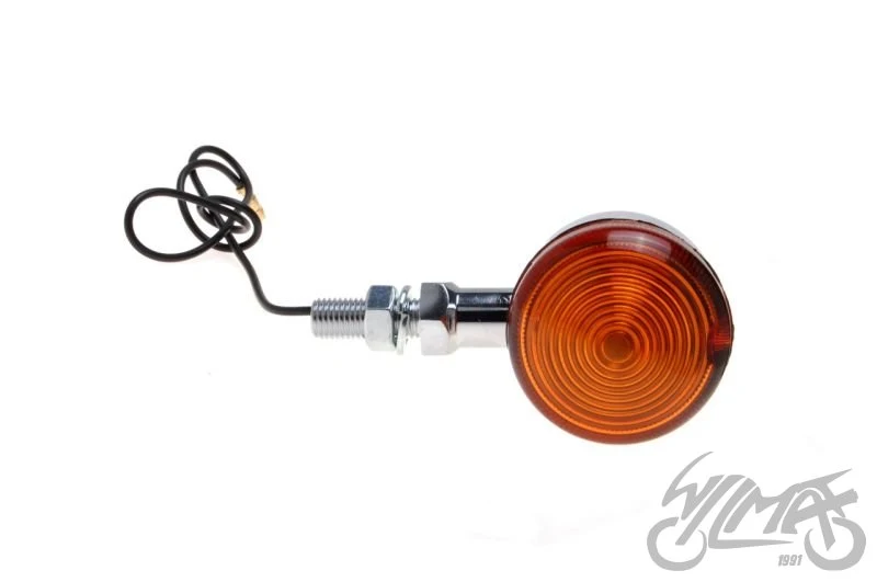 Kierunkowskaz chrom Bullet, krótki wspornik 10 mm, 12 V 23 W — AL60721 — ujęcie 1