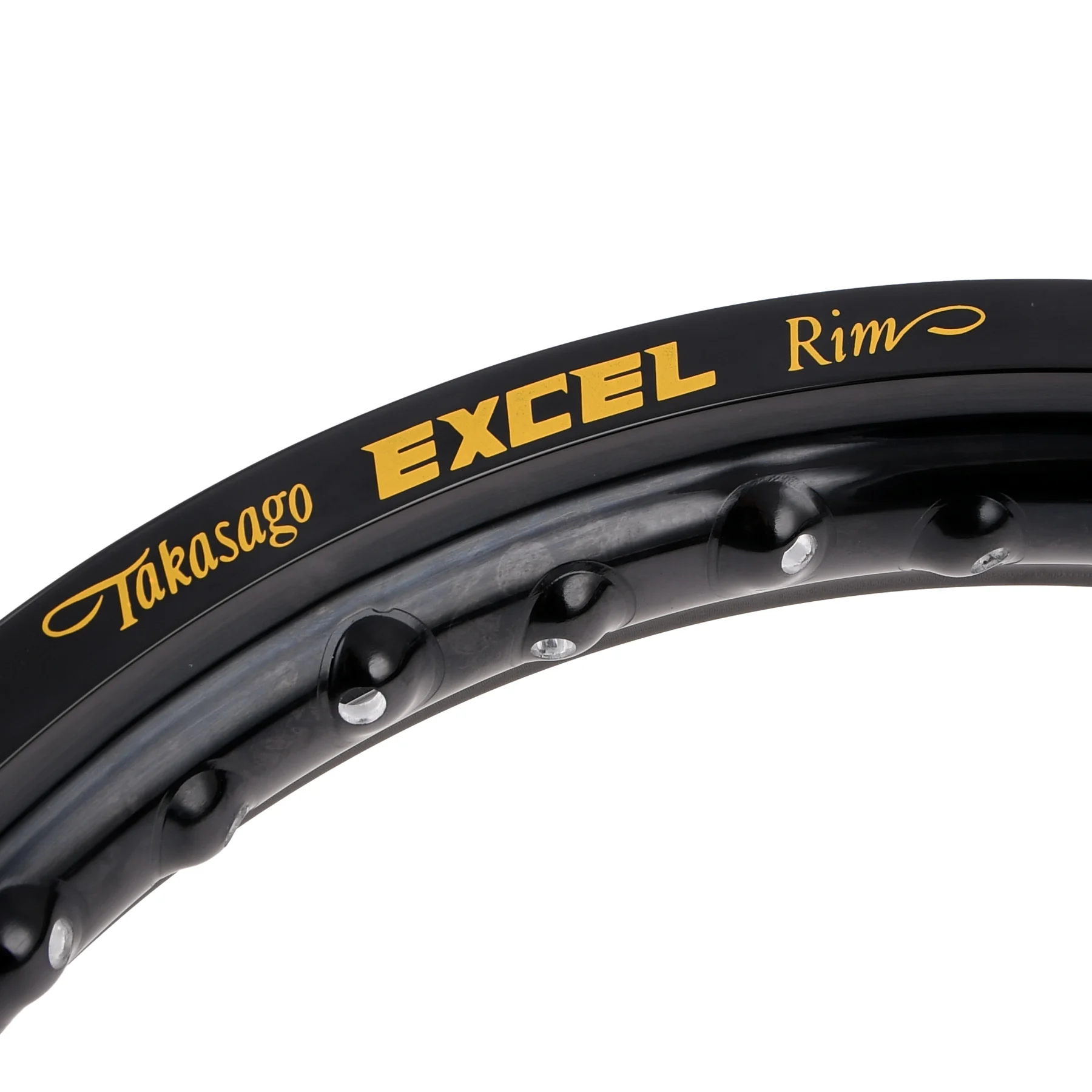 Obręcz koła Simson MZ ETZ 1,85 × 16 aluminiowa czarna wzmocniona Excel Rim — ujęcie 2