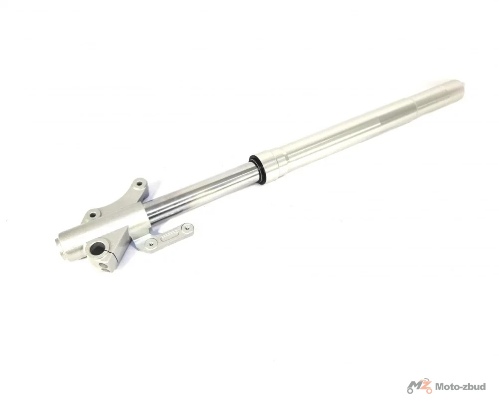 Junak M15 125 cm³ amortyzator przód prawy kpl. (Q37 dł.cał.86 cm) (chrom) (oś imbus) (blokada osi na śrubę M8)