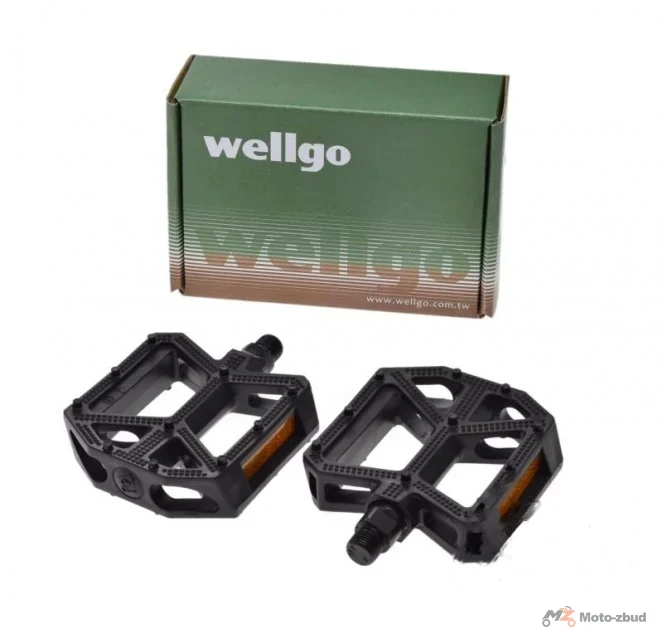 Pedały rowerowe Wellgo platformowe — AWR0086, para