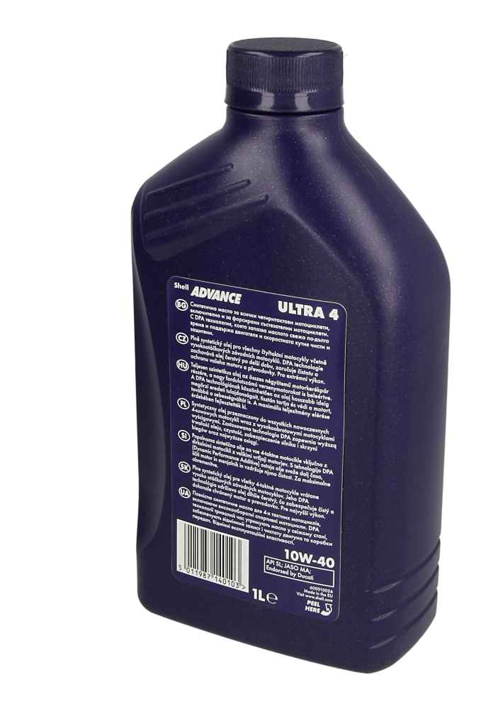 Olej silnikowy 10W-40 shell adv ultra 4T — 1 l — ujęcie 16