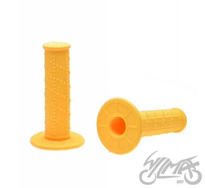 Chwyty kierownicy Enduro 22/24,5 mm — żółte, para AW56813Y — ujęcie 1
