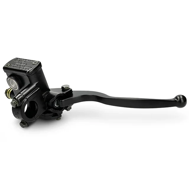 Pompa hamulca ALLPRO prawa — czarna, dźwignia i obejma 22 mm — ujęcie 2