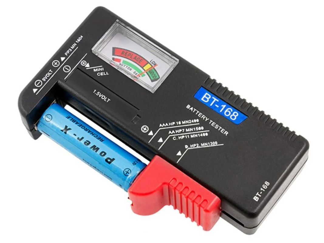 TESTER BATERII AAA AA R14 R20 R9 inne — ujęcie 6