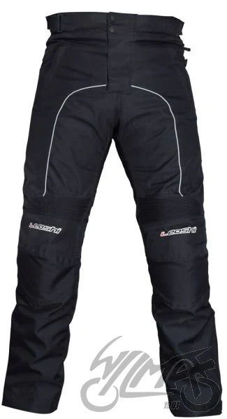 Spodnie motocyklowe Leoshi Strong — czarny — rozmiar L — ujęcie 2