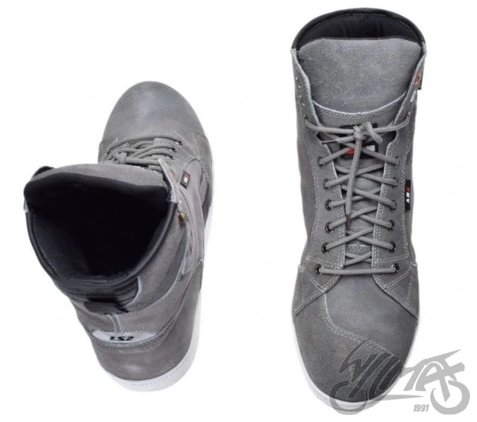 Buty motocyklowe LS2 Downtown WP — ciemnoszare, rozmiar 46 — ujęcie 3