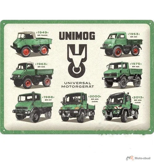 Plakat 30X40 mercedes daimler truck unimog 23382