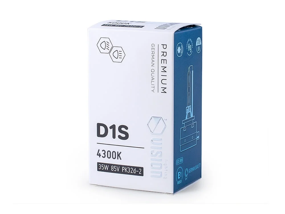 Żarnik Xenon D1S 4300K 85V 35W VISION PREMIUM GW 12-MCY (1szt.) — ujęcie 2