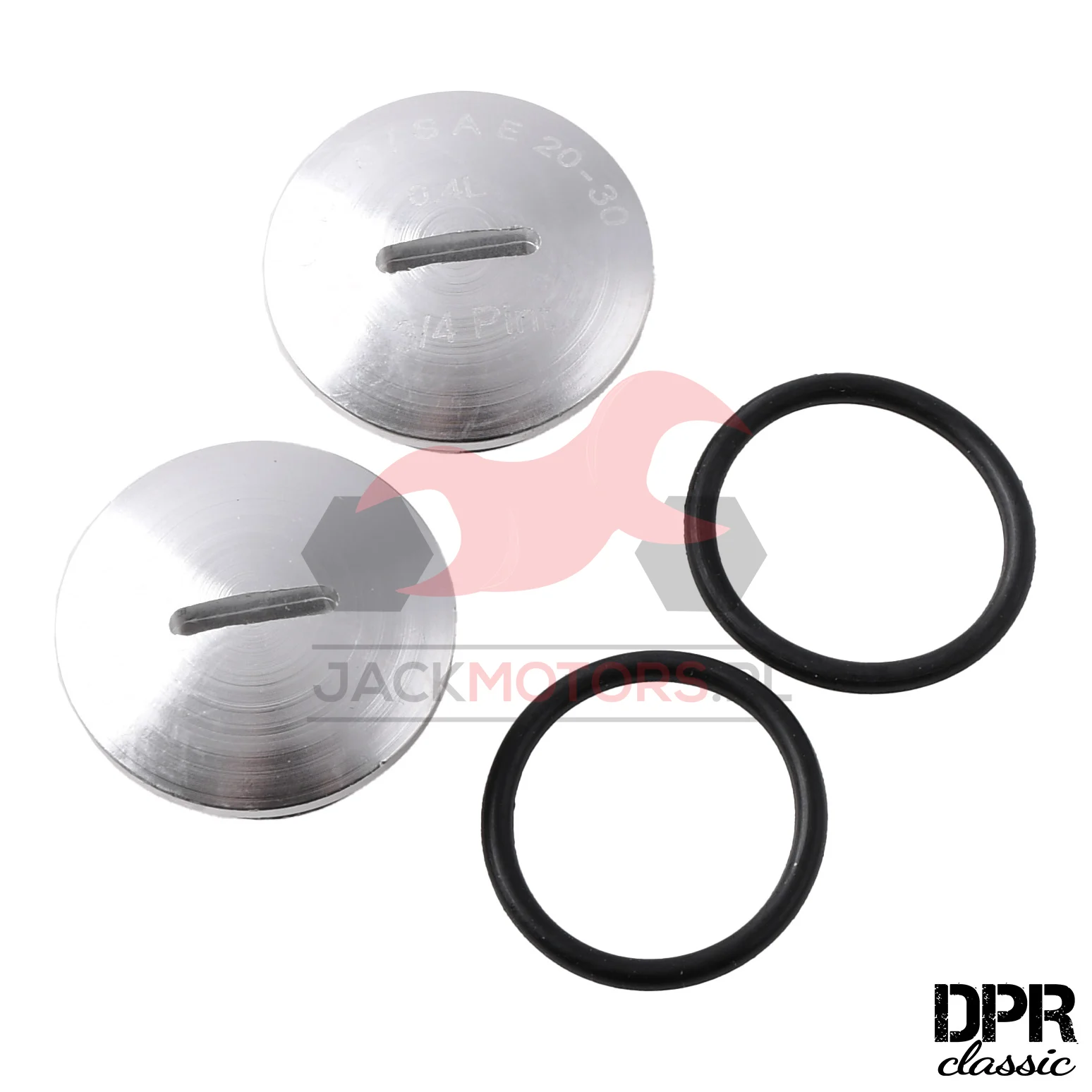 Korek oleju Simson srebrny aluminium kpl. DPR Classic — ujęcie 1