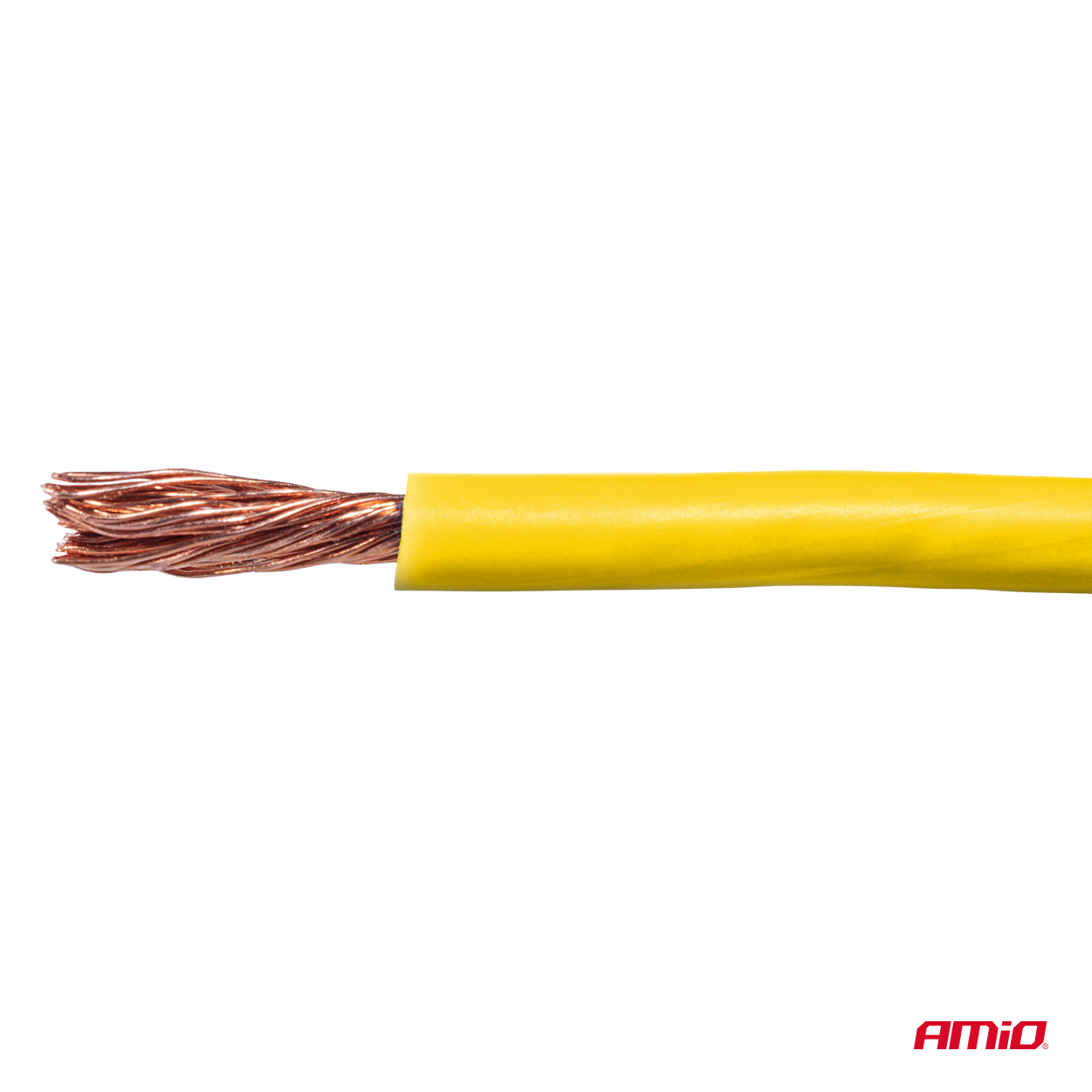 Przewód jednożyłowy żółty CCA 1x1.5mm2 50m 7.5A 12/230V — ujęcie 4