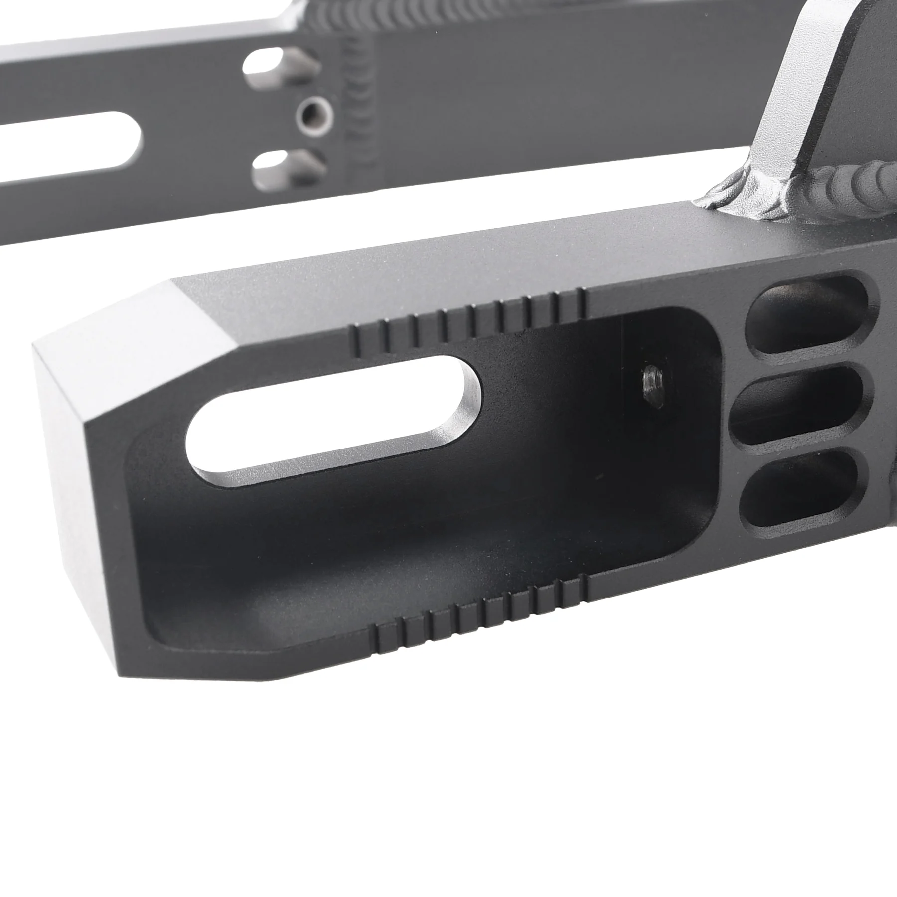 Wahacz Simson S51 aluminium CNC premium +50 mm czarny mat kpl. DPR Performance — ujęcie 7