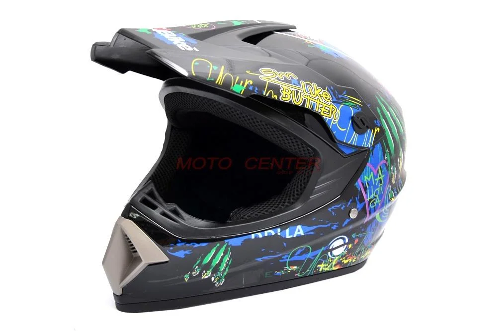 Kask crossowy MPX WL-905 Monster czarny XS