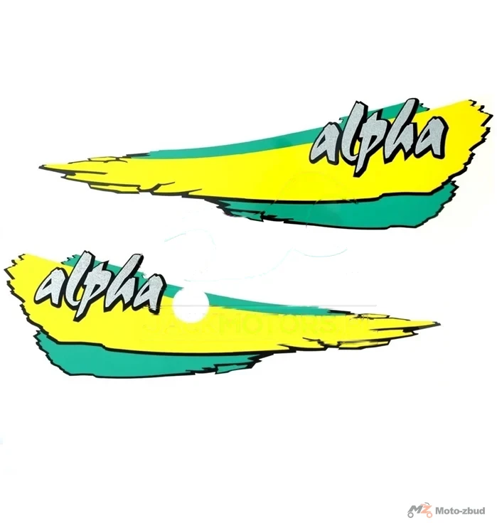Naklejka Simson alpha kpl. ORG