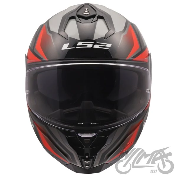 Kask LS2 FF817 Challenger II Viper Grey Red — rozmiar M — ujęcie 3
