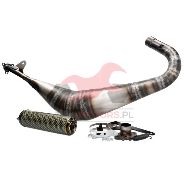 Wydech VOCA racing kevlar 100 cm³ bigbore Yamaha DT — ujęcie 2