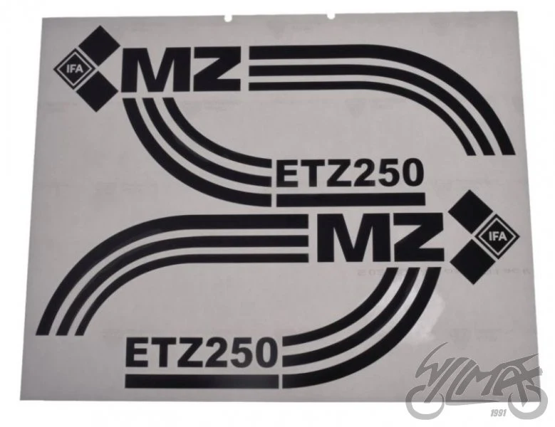 Naklejka MZ ETZ komplet
