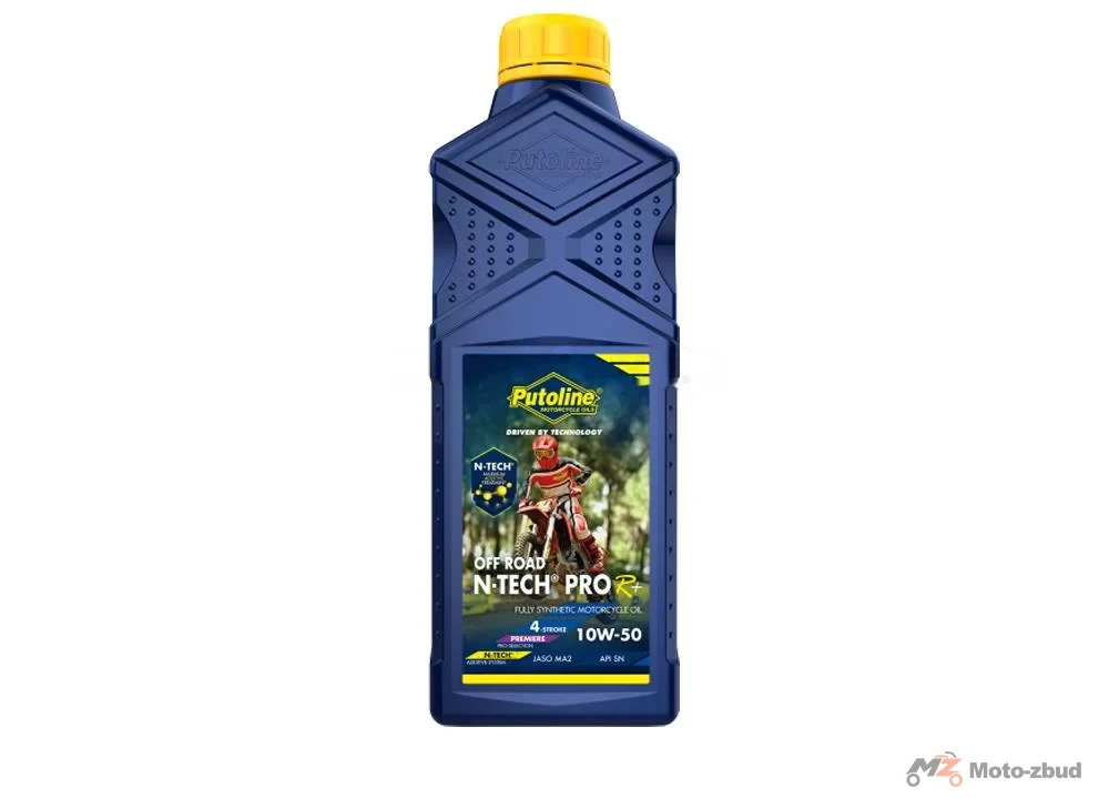 Putoline N-Tech Pro R+ Off Road 10W50 1L, full syntetyczny olej motocrosowy.