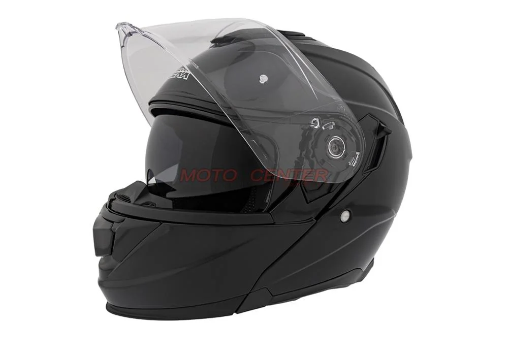 Kask motocyklowy szczękowy BLEXX FF935 czarny M ECER22.06 — ujęcie 3