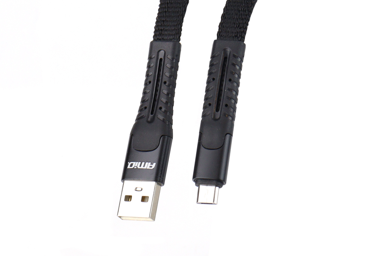 Kabel USB micro USB sprężynujący 1.2 m UC-12 — ujęcie 2
