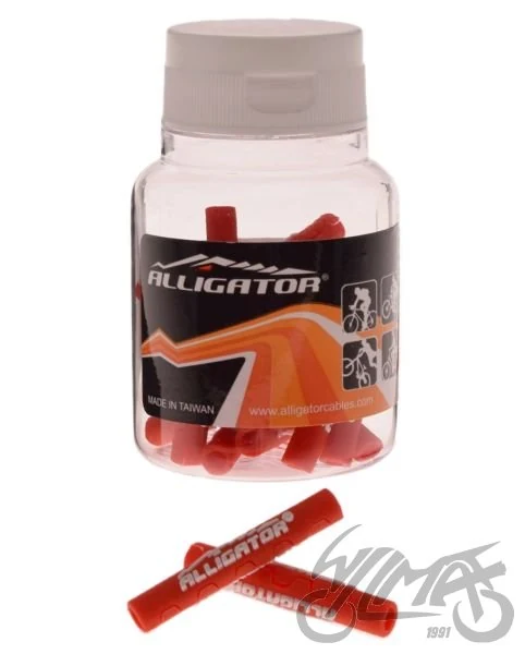 Osłona pancerza silikonowa Alligator czerwona 5 mm — ujęcie 1